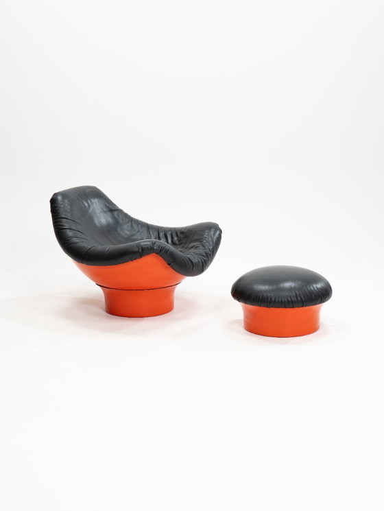 Image 1 of Rodica Sessel von Mario Brunu für Comfort, Italien, 1960er, 2er Set