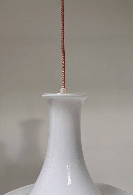 Lampada a sospensione Holmegaard Mandarin di Michael Bang, Danimarca, anni '80 – Lampade a sospensione (photo 10 of 10)