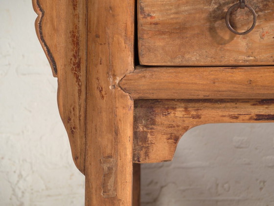 Shanxi low console in elm with drawers – China, circa 1930 – Iron (photo 40 of 40)