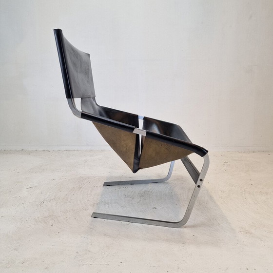 Image 1 of Chaise vintage modèle F444 en métal par Pierre Paulin pour Artifort, 1960