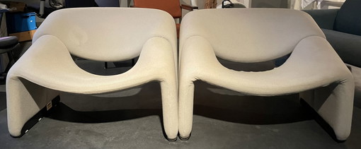 2x sedia Artifort di Pierre Paulin F598