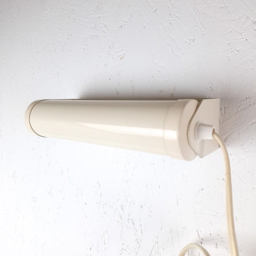 Vintage Wandlamp Creme Wit G&G Memphis Milano Design – wandlampen, Metal