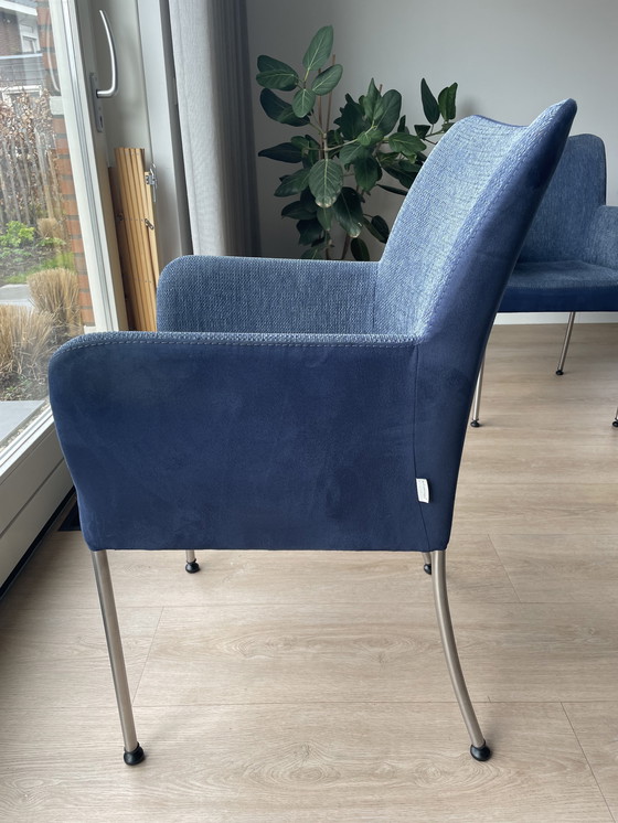 Image 1 of 4x Bert Plantagie Spargo Chaise de salle à manger