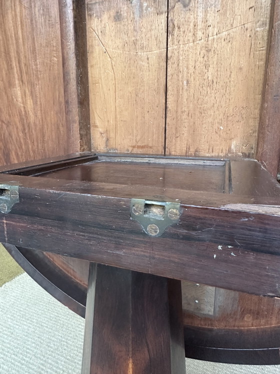 Image 1 of Antieke palissanderhouten tafel