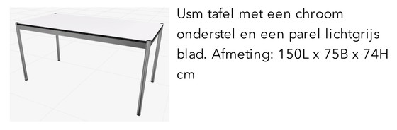 Image 1 of USM Haller-tafel