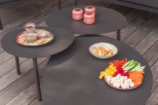 Mesa auxiliar Ilona 70x56 Antracita