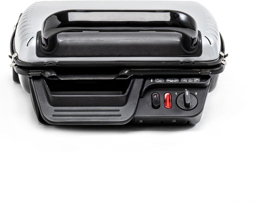 Tefal GC305012 Ultra Compact Grill électrique, Position barbecue, 2000 W, Cuisson saine, Plaques antiadhésives compatibles lave-