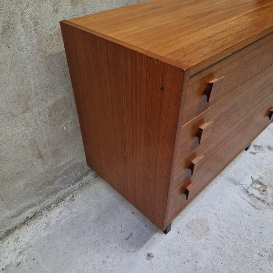 Image 1 of Slotboom vintage ladekast schoenenkast dutch design 