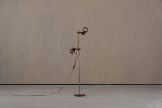 Image 1 of Verstellbare Stehlampe im Mid-Century-Modern-Stil, Deutschland, 1970er Jahre