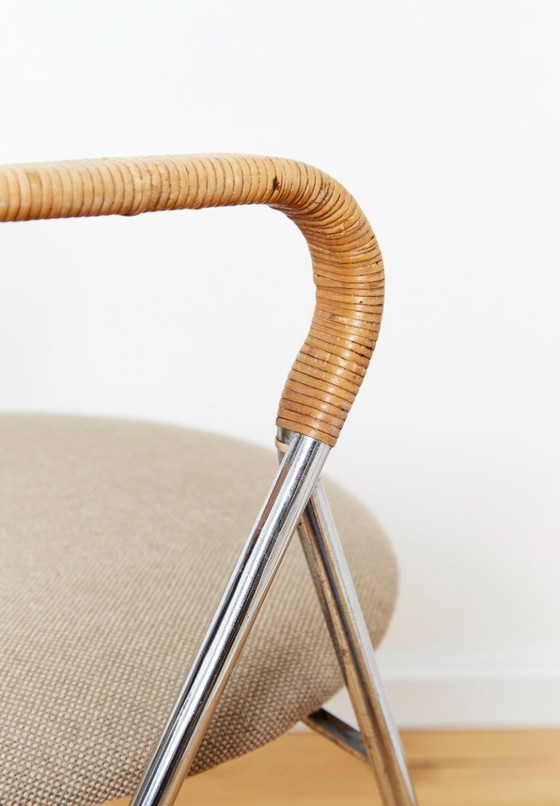 Image 1 of Sedia Hans Eichenberger HE-103 'Saffa' per Dietiker, 1955