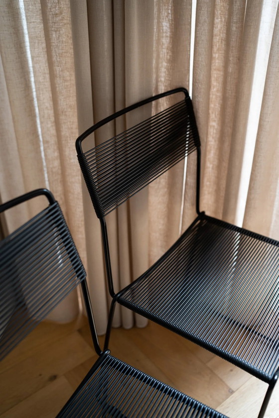 Image 1 of 4 x Vintage Alias spaghettistoelen Giandomenico Belotti