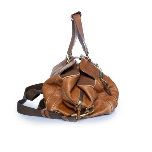 Mulberry, brown leather Mabel satchel bag