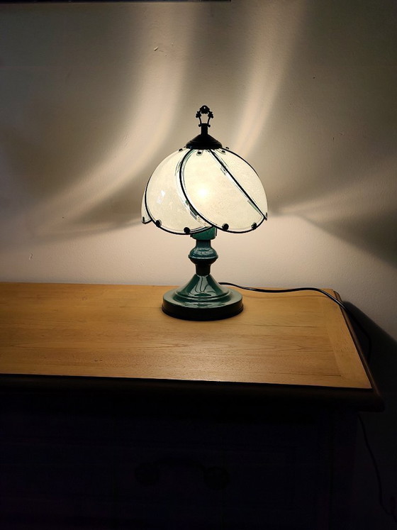 Tiffany Style Table Lamp – Glass (photo 10 of 10)