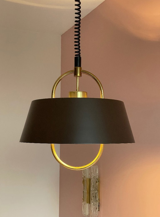 Image 1 of Lampada a sospensione vintage Hercules di Jo Hammerborg di Jo Hammerborg per Fog e Mørup, 1960