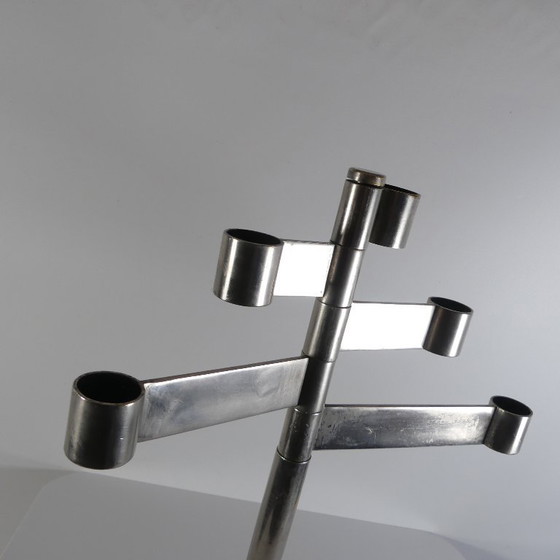 Image 1 of Candelabro de 5 llamas diseñado por Georges Bourgeois para Habitat, década de 1970.