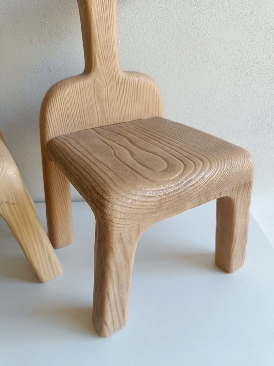Een paar vintage Italiaanse kinderstoelen – Canova & Eurotoys, jaren 70/80 – Hockers en poefs, Plastic (photo 2 of 11)