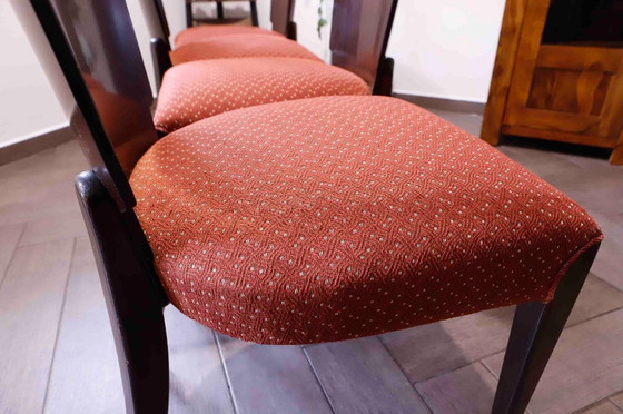 Image 1 of Set di 4 sedie da pranzo Lollipop H-214 di Jindřich Halabala