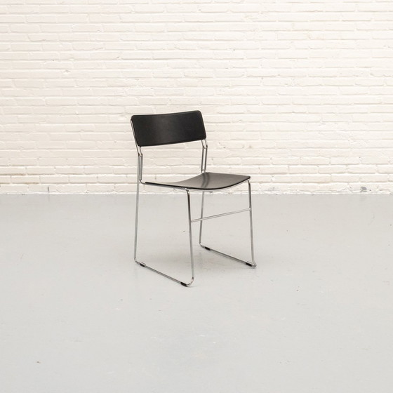 Image 1 of Minimalistische Sultana Stühle Arrben Italien Satz von 2