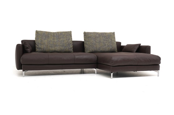 Image 1 of Rolf Benz Nuvola divano divano ad angolo divano ad angolo cuscini in pelle