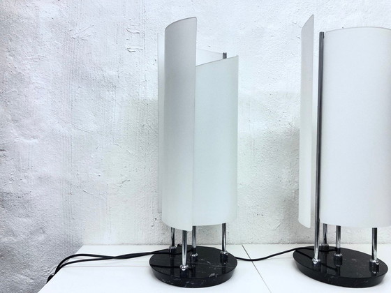 Image 1 of 2 XXL Arianna table lamps Design Bruno Gecchelin for Oluce 1990