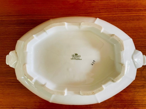 Image 1 of Art Déco, zuppiera della Victoria China, Cecoslovacchia, anni '30