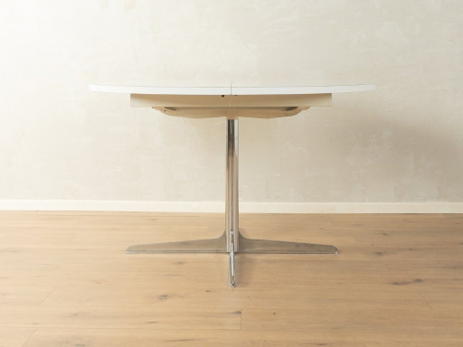 Vlinder eettafel, Horst Brüning, COR – Metal, Chrome