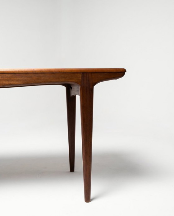 Scandinavische Uitschuifbare Eettafel – Johannes Andersen - 1960 – Uldum Møbelfabrik, Wood (photo 8 of 9)