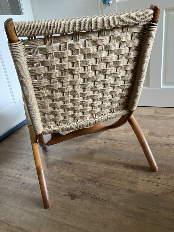 Ebert Wels Folding Lounge Chair - Jaren 60 - Mid-Century Modern Prachtige Vintage Ebert Wels Folding Lounge (photo 4 of 7)