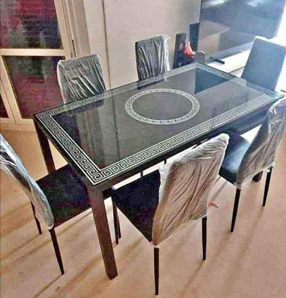 Image 1 of Table with chairs