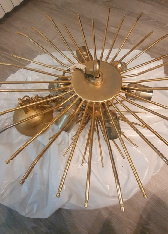 Image 1 of Venini chandelier from the “Nastri” series