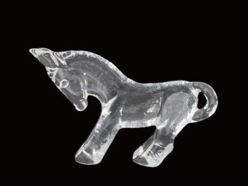 Kosta Boda - Donkey by Bertil Vallien - 60s – decoratieve objecten, Glass