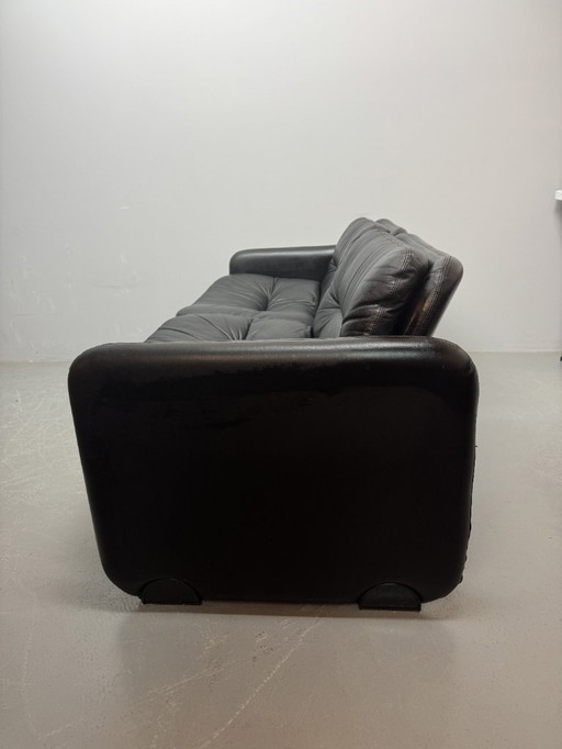 Mid-Century Italian Design Two-Seat Sofa “Doppiosandwich” by Titina Ammannati & Giampiero Vitelli for Brunati, Italy, 1970s