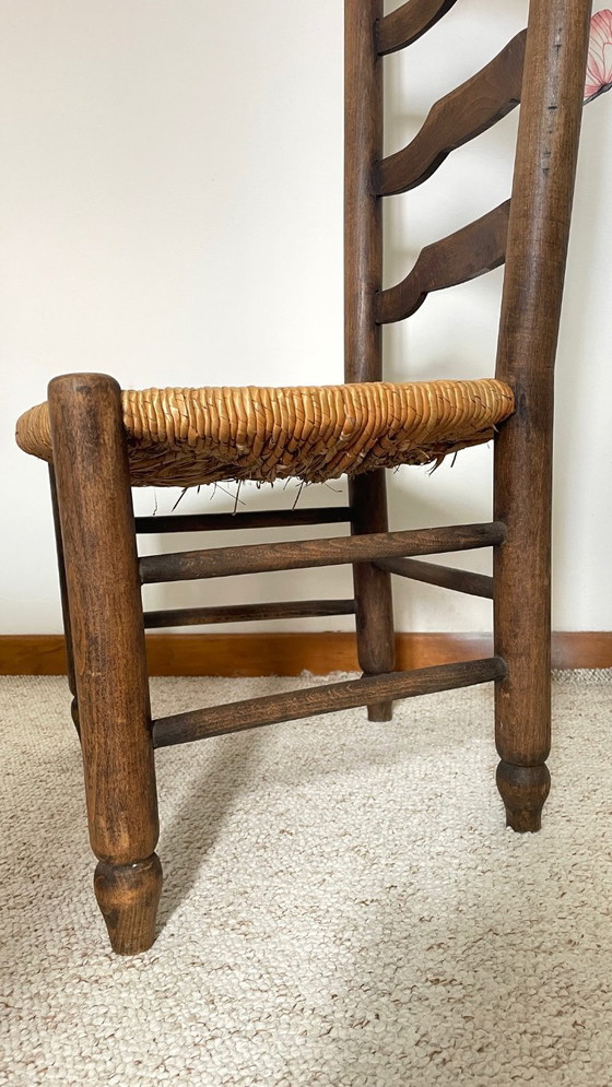 Image 1 of stoel in de stijl van Charles Dudouyt