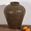 Kleine antieke olijfgroene vaas (ca. 1900) #4 – Vazen (photo 8 of 16)