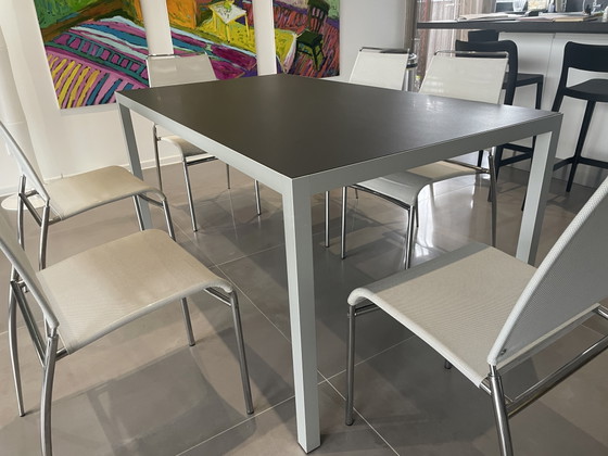 Image 1 of Table and 6 chairs