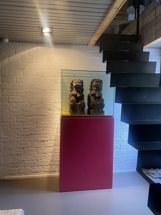 Image 1 of Custom made very solid display case