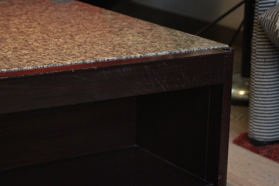 Image 1 of Angelo Mangiarotti 4D Coffee Table for Molteni, Italy 1960s