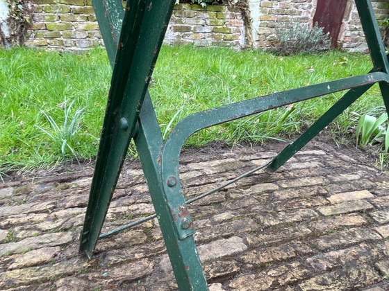 Image 1 of Folding table Garden table French antique