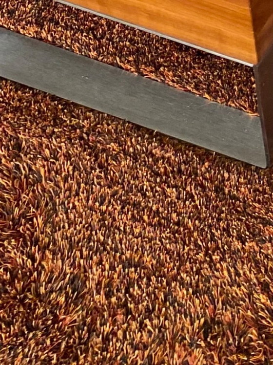 Image 1 of Leolux cherry wood coffee table