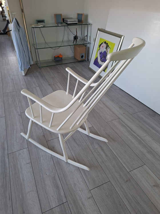 Image 1 of Sedia a dondolo vintage Grandesso di Lena Larsson per Nesto