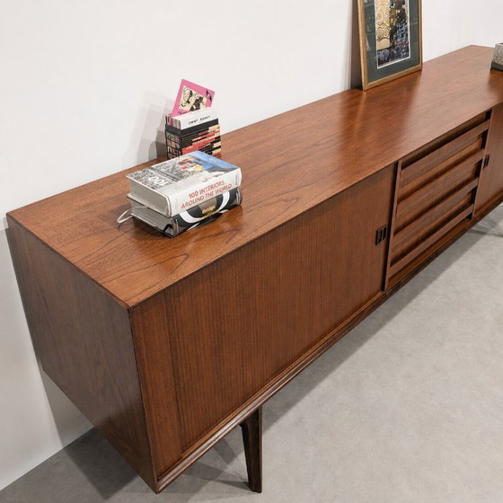 Image 1 of Vintage teakhouten dressoir van Oswald Vermaercke voor V-Form