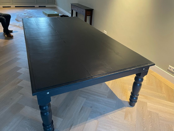 Antiek Look Houten Eettafel – Wood (photo 3 of 5)