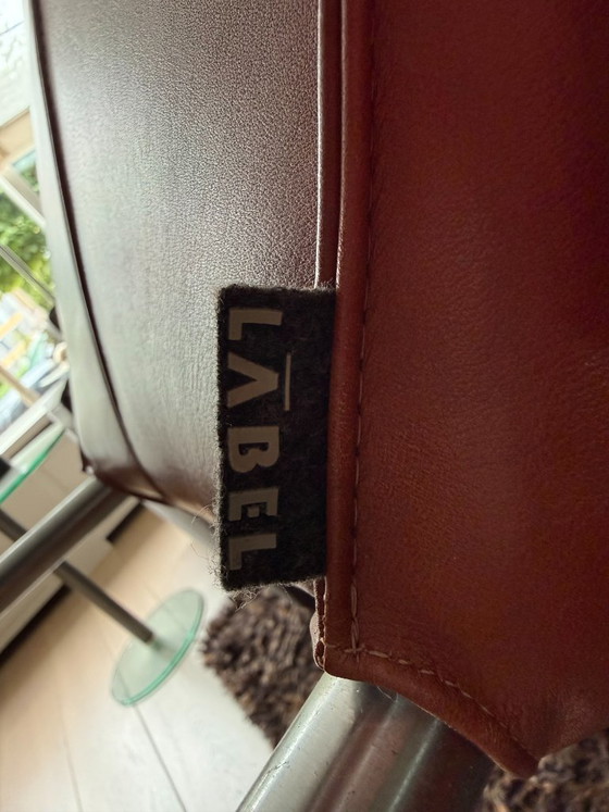 Label Sessel Modell Cheo – Label Van den Berg, Leather (photo 5 of 5)