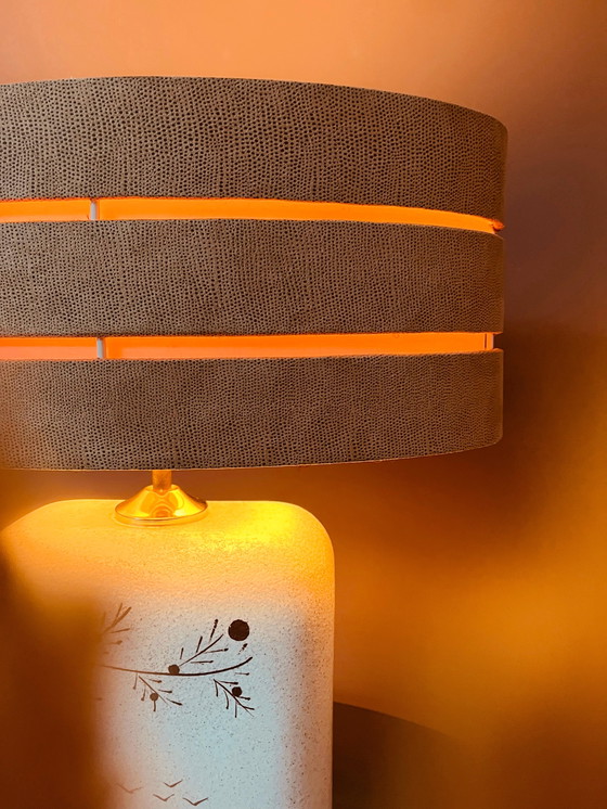 Image 1 of Unique Bohemian/Japanese table lamp