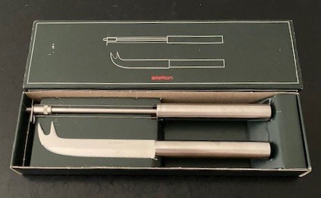 Stelton Denmark Cylinda 2 Piece Bar Set Holmberg / Jacobsen