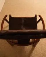 Coppia di poltrone a cerchio G23 – Pelle, Vintage (photo 12 of 14)