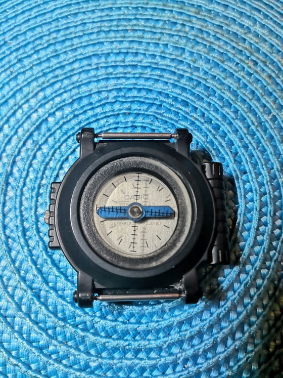 Zeldzame Casio Landfarer Pathfinder MW-43 "Compass" Vintage / Uitstekende staat – Klokken, Plastic (photo 6 of 9)