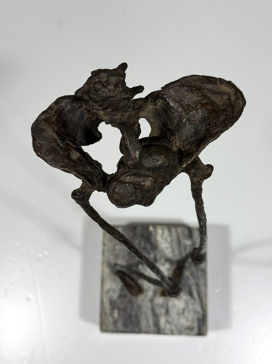 Statuetta di gravidanza in bronzo e marmo, anni '80-'90 – Oggetti decorativi, Marble (photo 11 of 12)