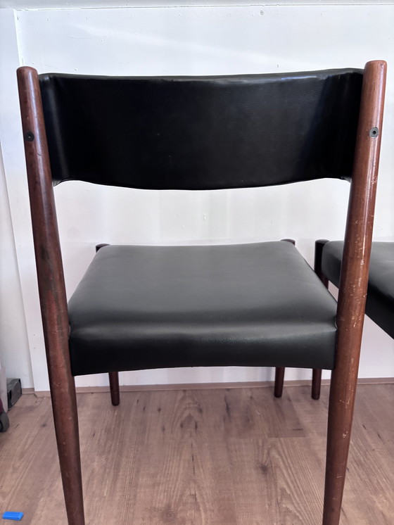 Image 1 of 4x chaise de salle à manger Aksel Bender Madsen