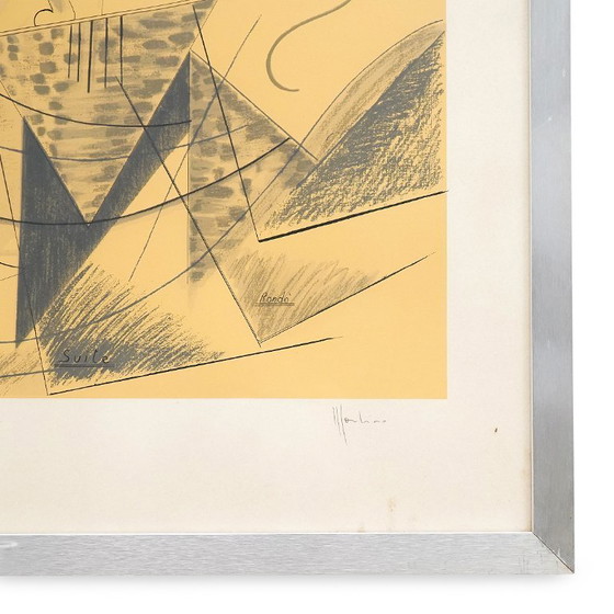 Image 1 of Aldo Mondino, Litografia a colori su carta, Danza, anni '70